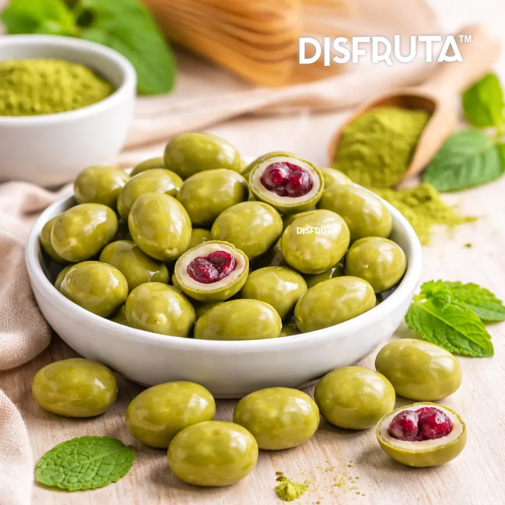 Arándano Rojo & Chocolate Blanco & Matcha Gourmet Disfruta™.webp