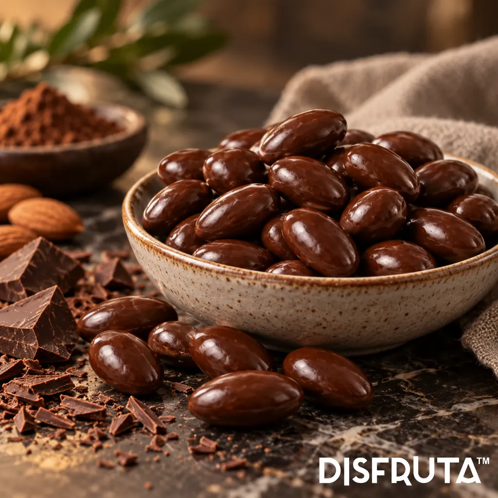 Almendra & Chocolate Amargo Sin Azúcar Gourmet Disfruta™.webp