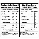 Marañón & Chocolate Amargo Nutrition Facts.webp