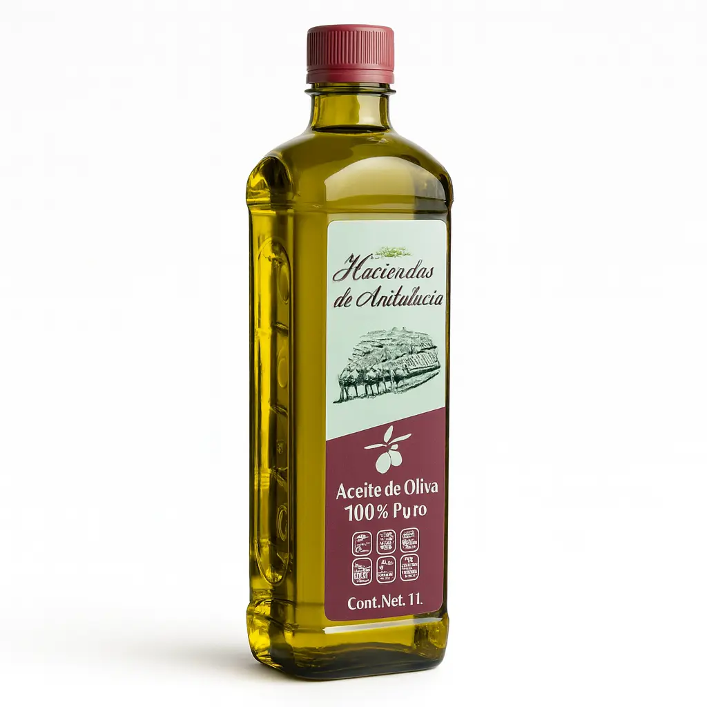 Aceite de Oliva Puro | Hacienda de Andalucía®| España | 1LT                                   