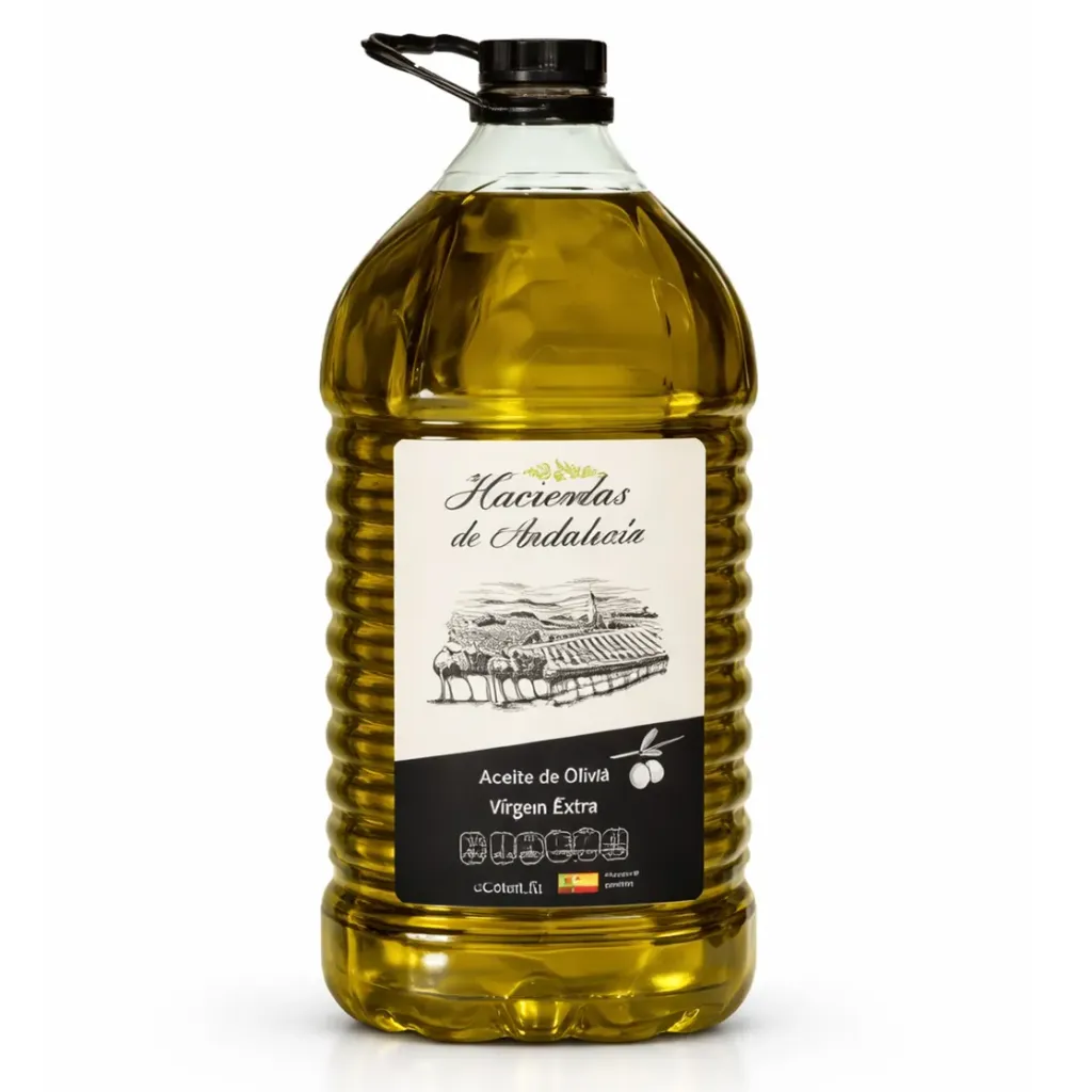 Aceite de Oliva Extra Virgen | Hacienda de Andalucía®| España | GAL 5LT                                                                                   