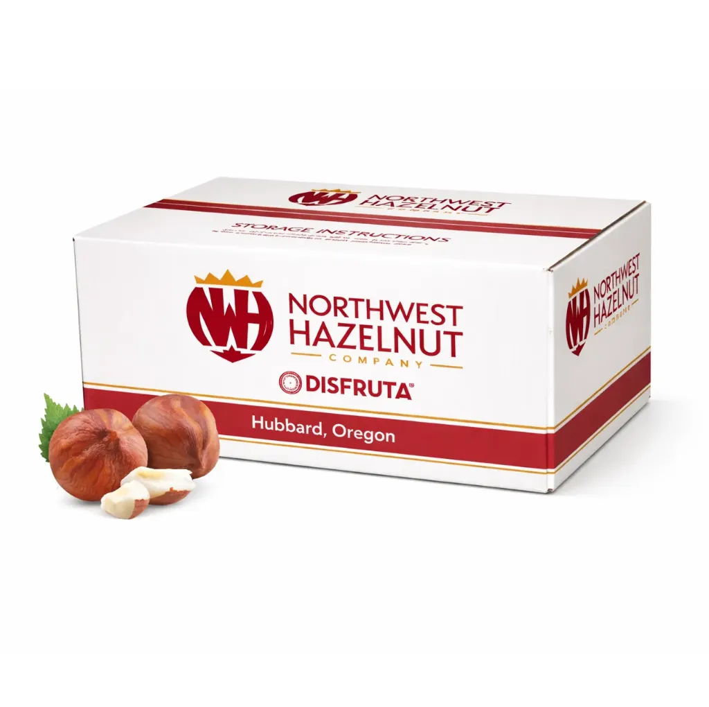 Avellana Oregón  | Cal. 12-14MM Grade# 1 NMD | NORTHWEST HAZELNUT® | E.U.A. | C-CTN 11.34KG