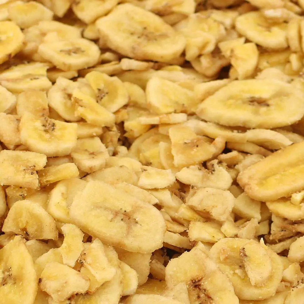 Banana Chips | Whole Sweetened | Filipinas | Pack 1Kg                                                                               
