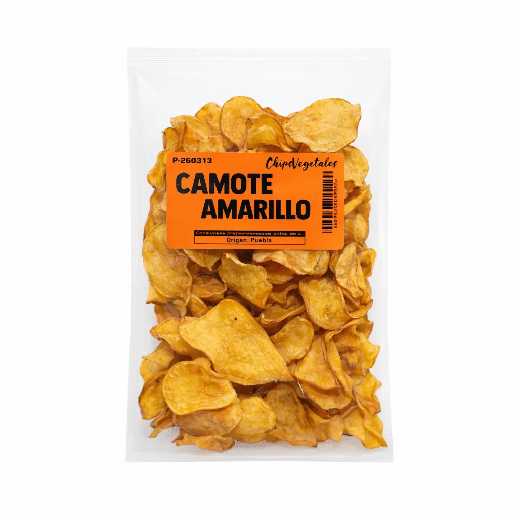 Sweet Potatoe Chips | Veggie Chips | Puebla | Pack 8.81Oz
