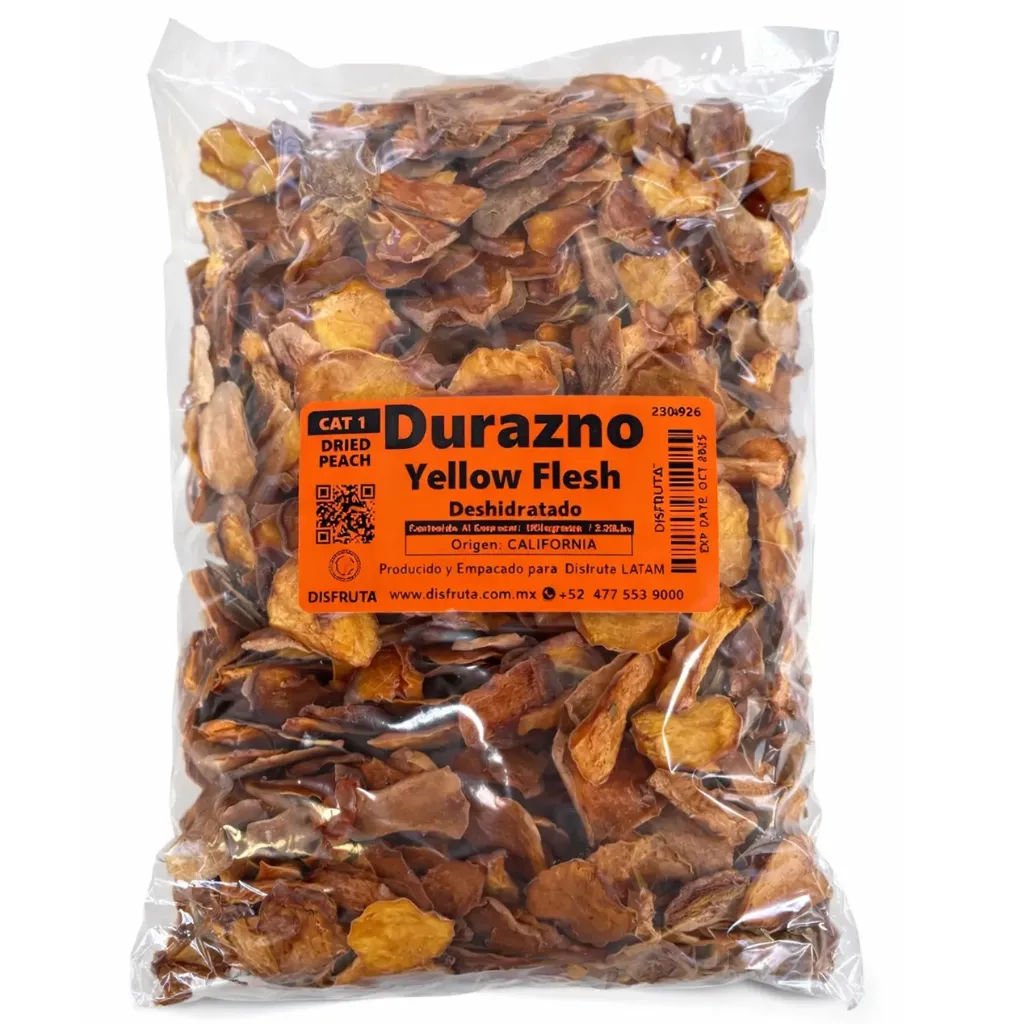 Dried Yellow Flesh Peach | California | BLK                                                                              