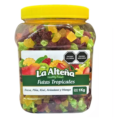 Fruta Confitada Tropical Mix | P. Cubo | La Alteña® | CIL-1KG                                                                           