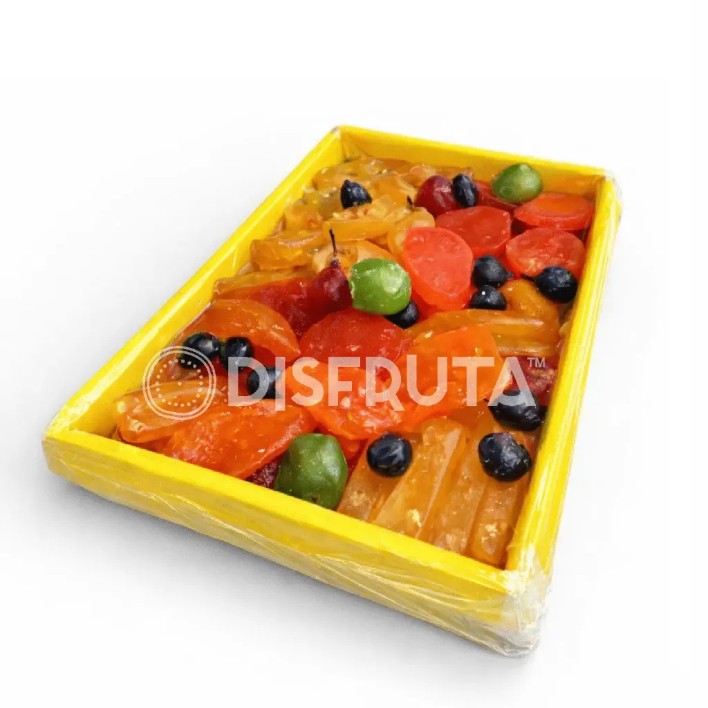 Fruta Cristalizada Mix | Dulces Tradicionales® | EDO. México | C-UNC ±10Kg                                                            