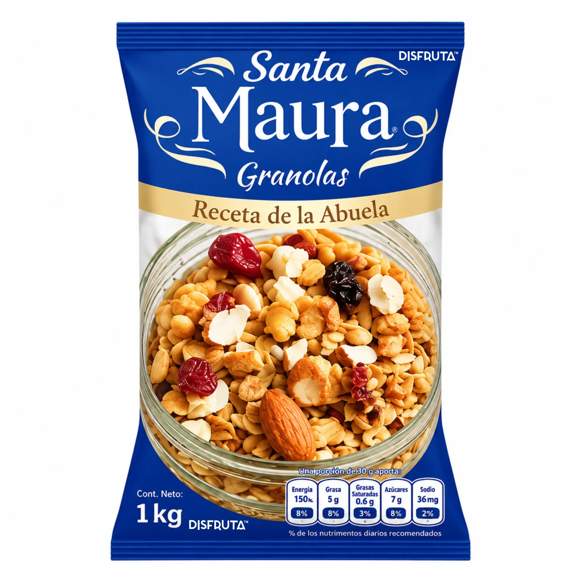 Granola Gourmet | Santa Maura® | Pack 840GR