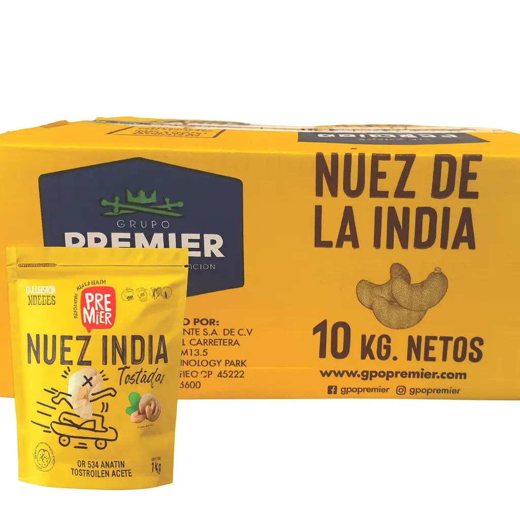 Nuez de la India | W1-240 | HC/SAL | Premier® | Vietnam | C-CTN 10ZipBag/1KG                                                                           