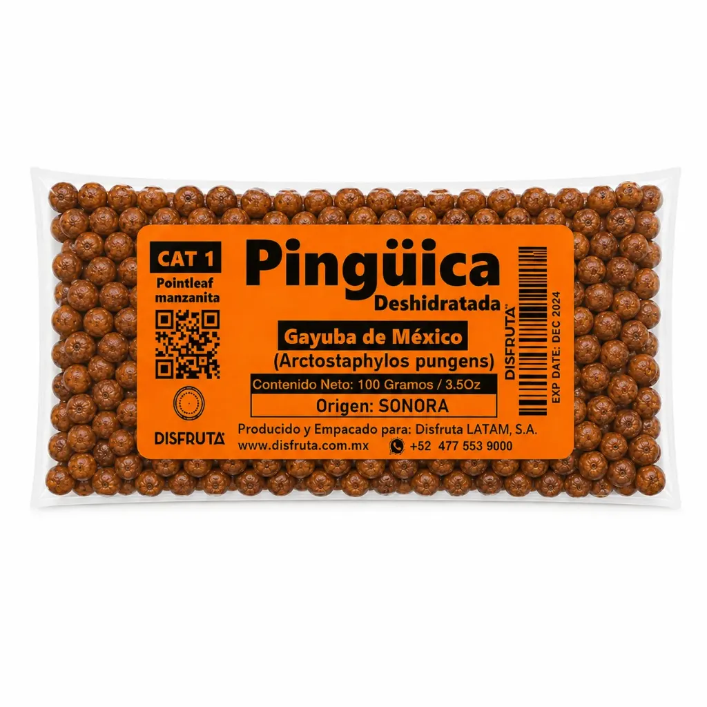 Pingüica (Arctostaphylos pungens) | Mexican Bearberry | Sonora | Pack 100GR                                                                           