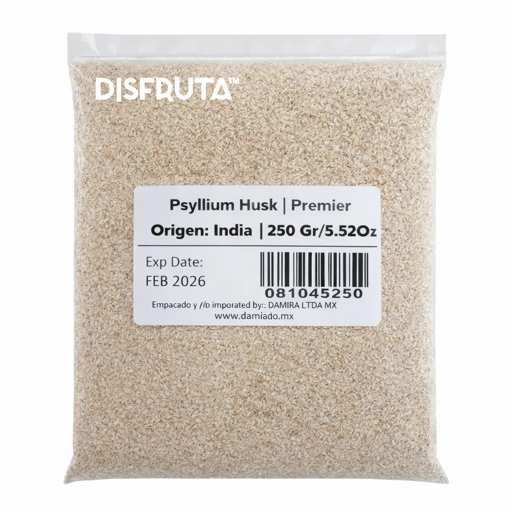Psyllium Husk | Plántago Afra/Stricta | India | Pack 250Gr