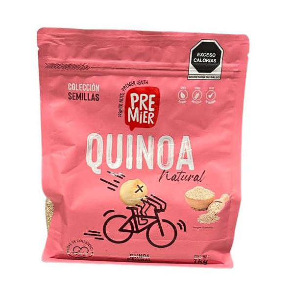 [QUIPREM] Quinoa Blanca | Premier® |  Perú |  ZipBag1Kg                                                                               