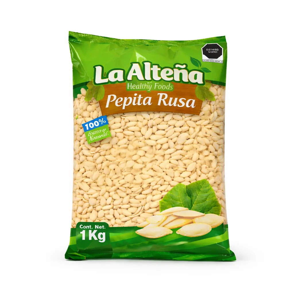 Semilla De Calabaza | Rusa | Horneada C/S | La Alteña ® | Pack 1Kg                                                                               