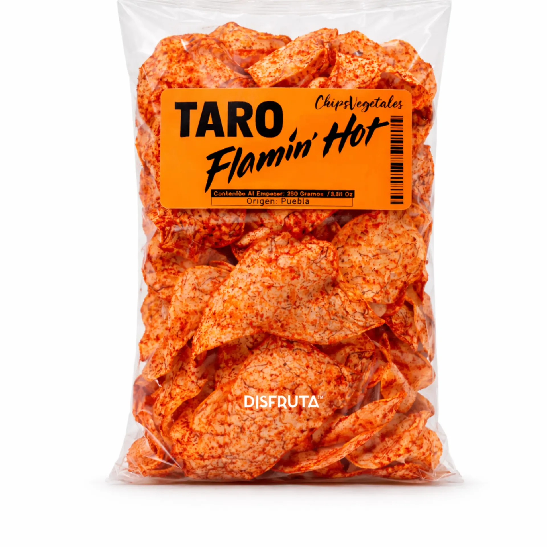 Flaming Hot® Spiced Taro Chips | Chips Vegetales | Pack 8.81Oz                                                