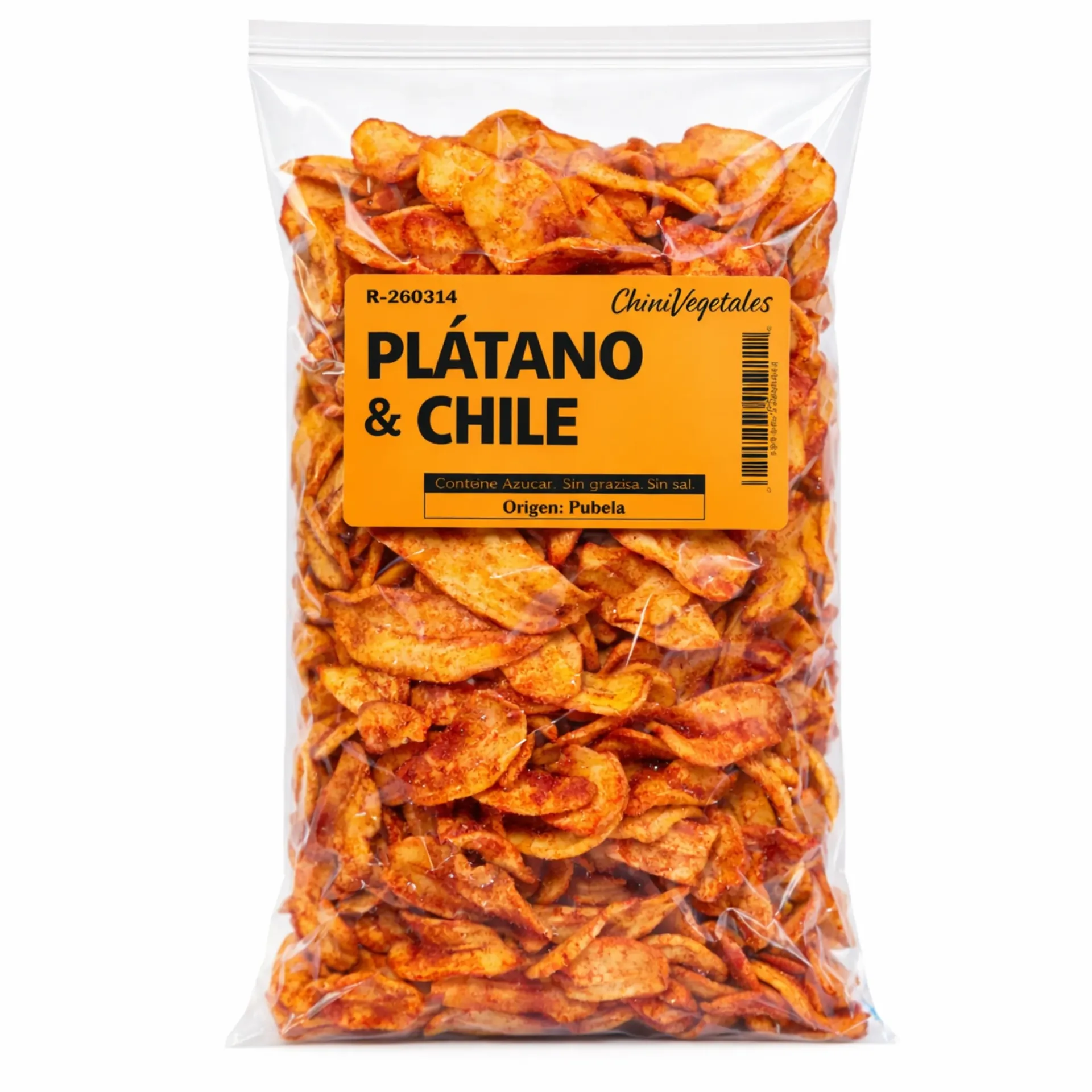 Chilli Banana Chips | Veggie Chips  | Veracruz | BLK                                                                               