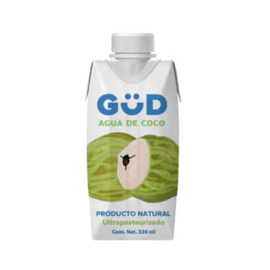 Agua de Coco Natural | GüD®| TP- 330 ml                                                                              
