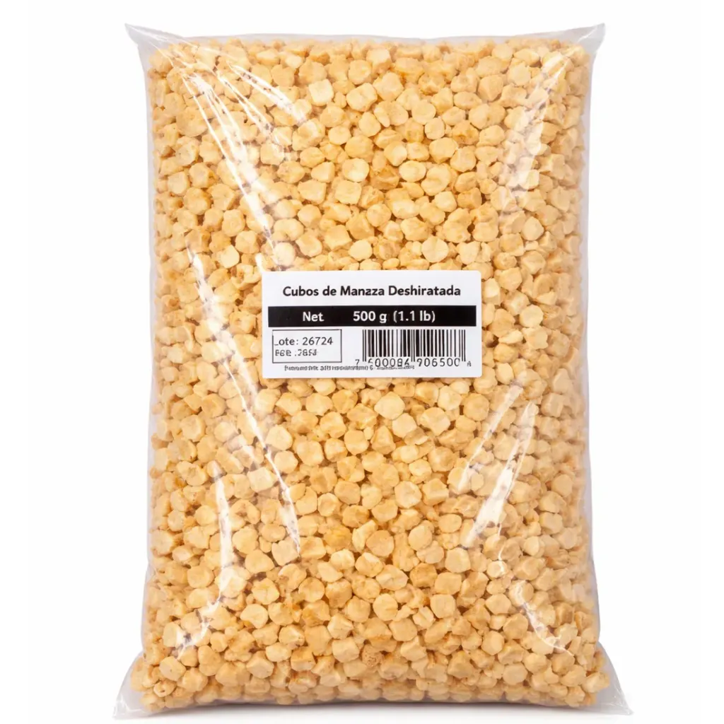 Candied Apple | P. Cubes | China | Pack 1.1Lb-500Gr