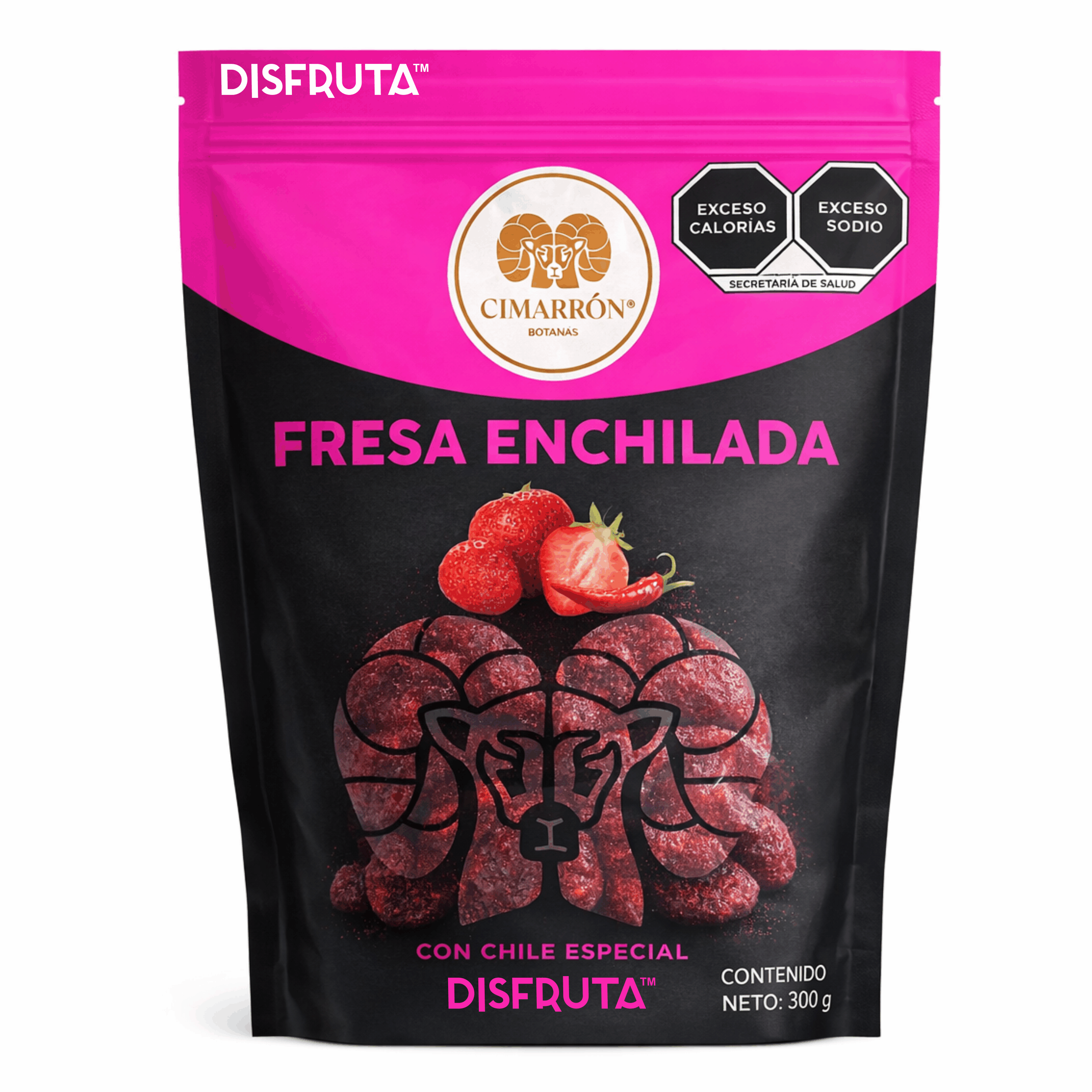 Fresa Confitada & Chile | Cimarrón® | PouchBag 1Kg