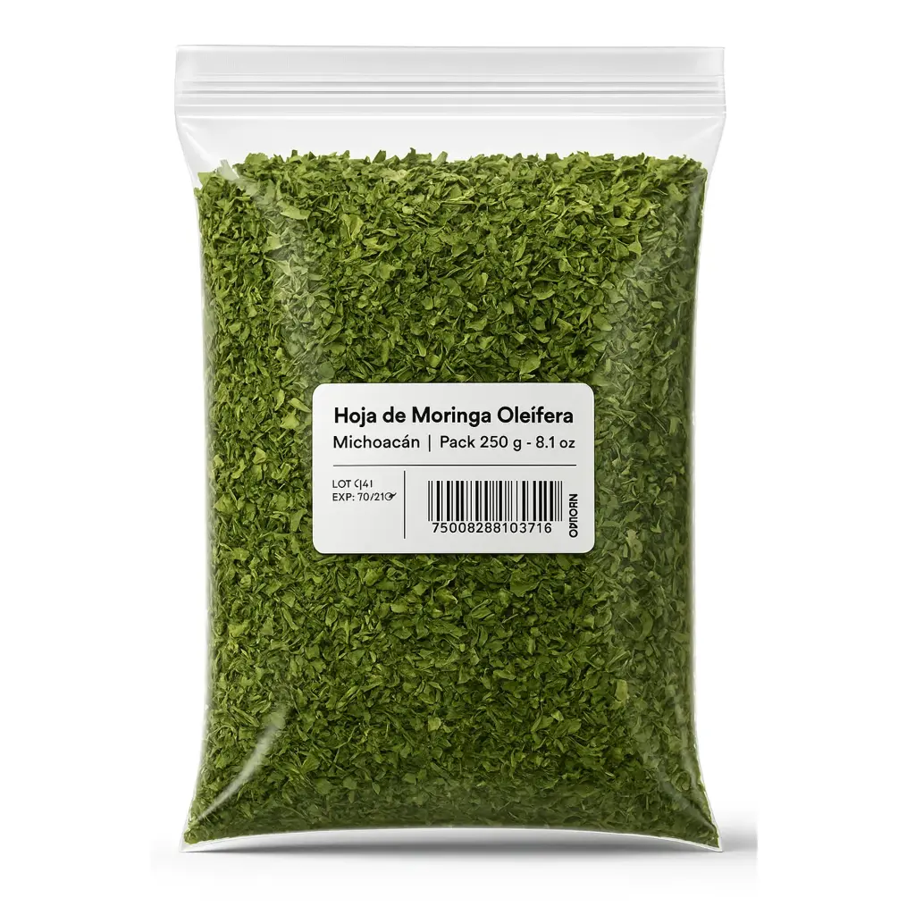 Dehydrated Moringa Oleifera Leaf | Michoacán | 250 g