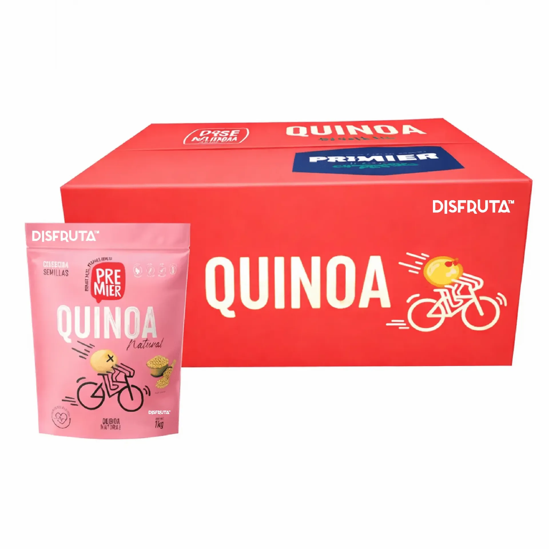Quinoa White Seed | Premier® | Perú | CRB-BX 10KG ZipBag1Kg                                                                                