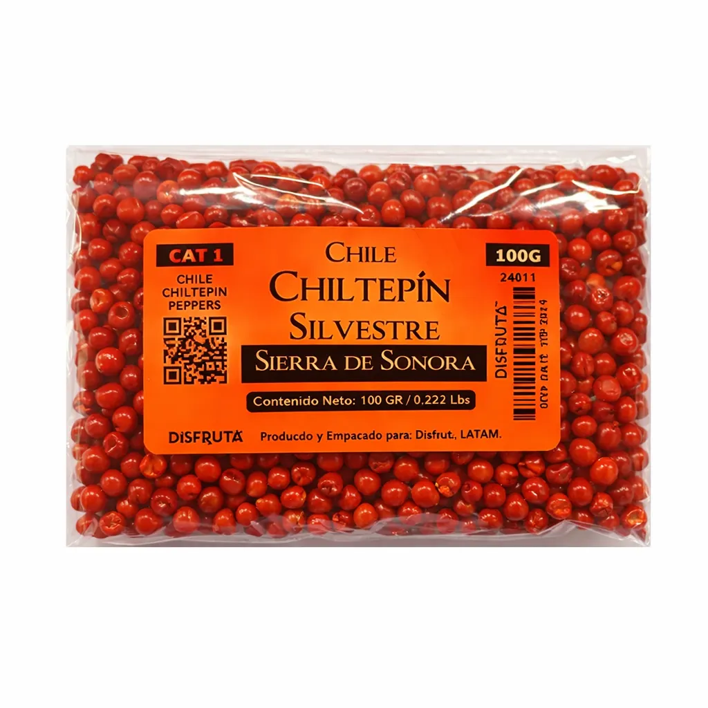 Chile Chiltepín Silvestre | DHD | Sonora | Pack 100Gr                                                                             
