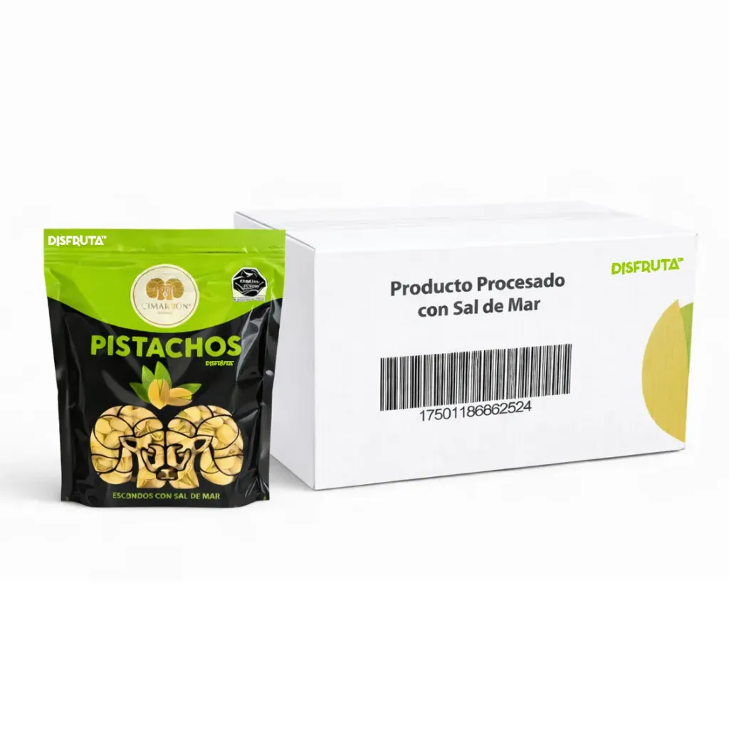 Pistache Kerman Entero | H C/S | California | Cimarrón® | C-CTN 10Kg PouchBag 1Kg