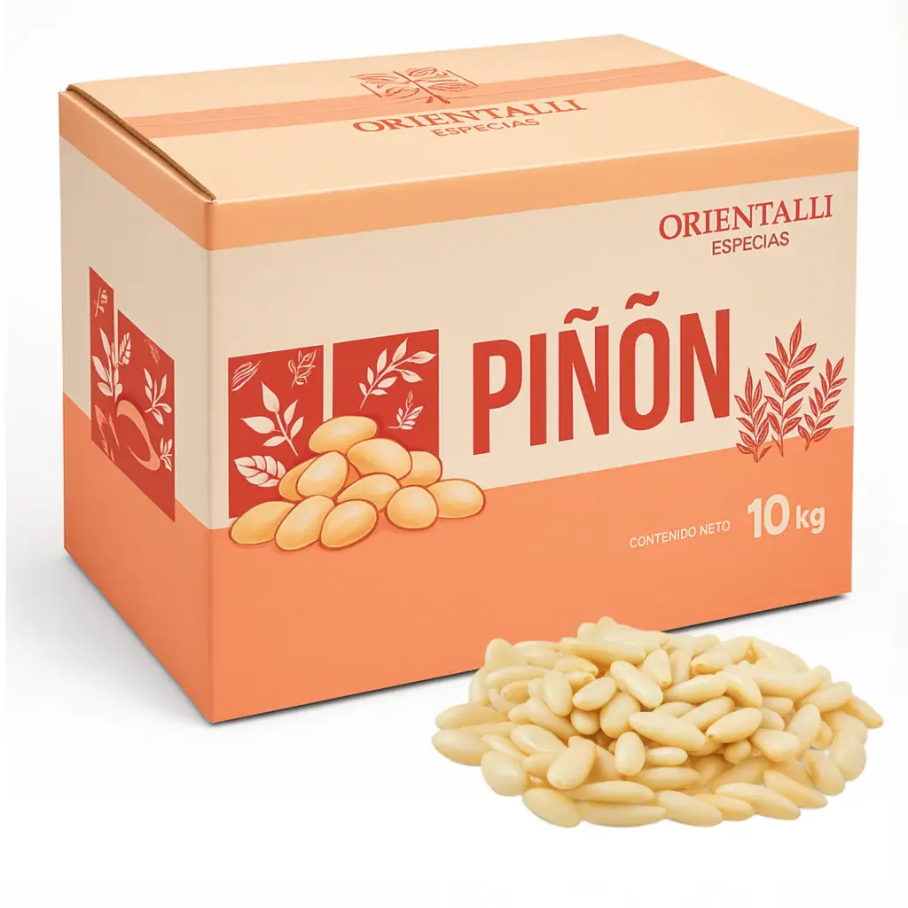 Piñón Blanco |  CAT.2 | Sin Corteza  | Orientalli® | China | C-CTN 10KG                                                                          