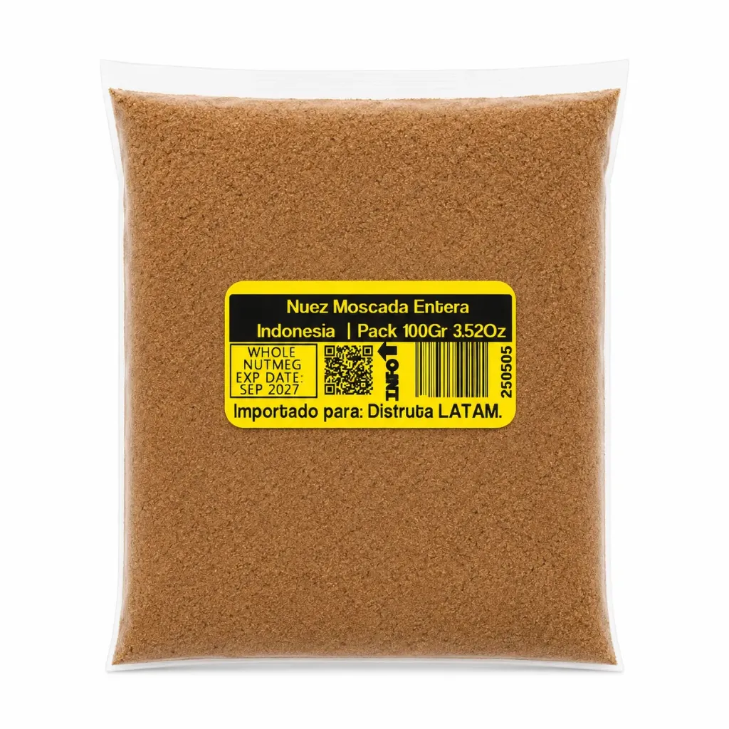 Ground Nutmeg | Myristic | Indonesia | Pack 8.81Oz/100Gr                                                                 