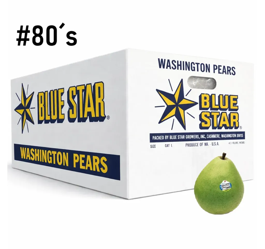 Pera D'Anjou Verde | #80's | Blue Star® | Washington | C-CTN ±20KG  