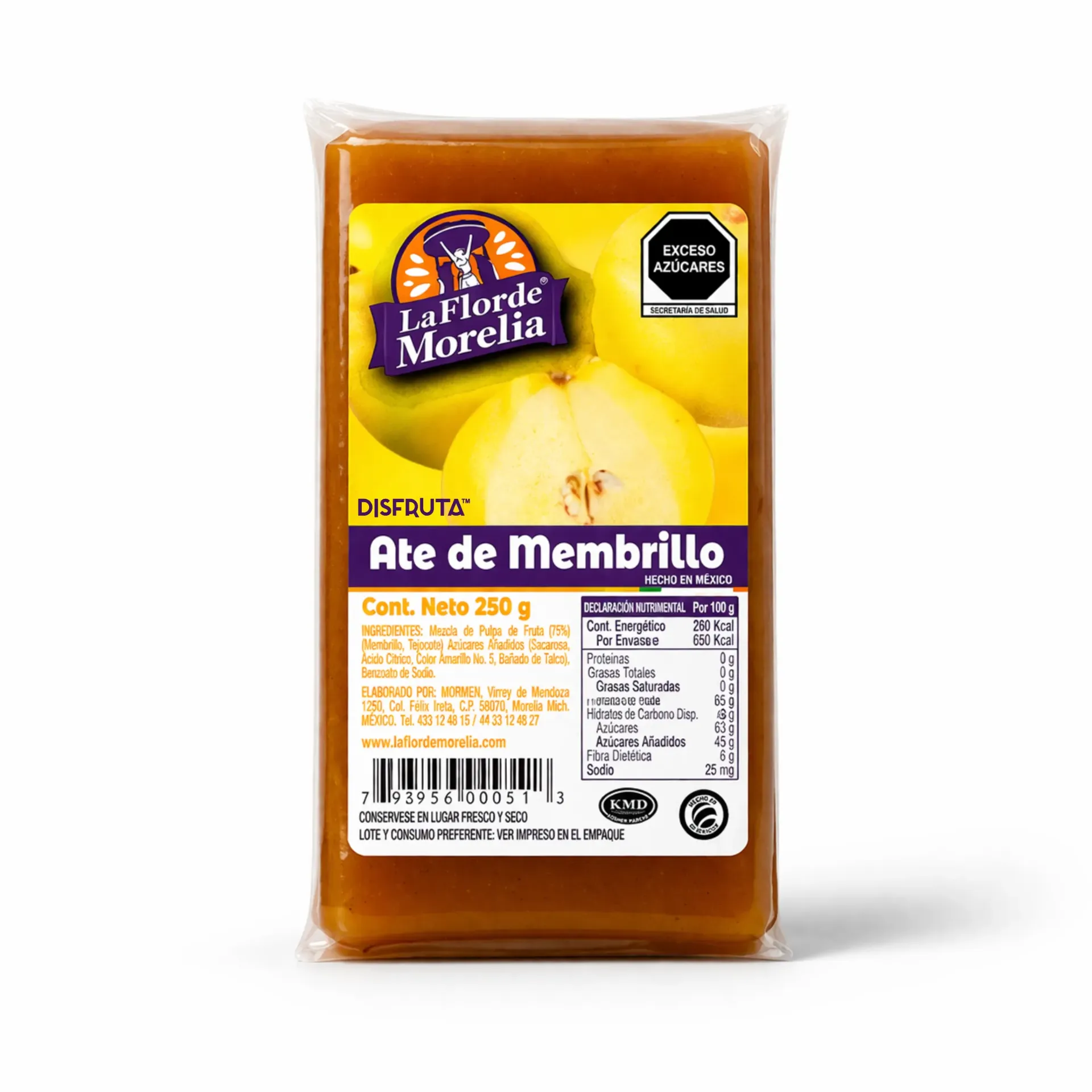 Quince Jam  | La Flor de Morelia® | Pack 250Gr