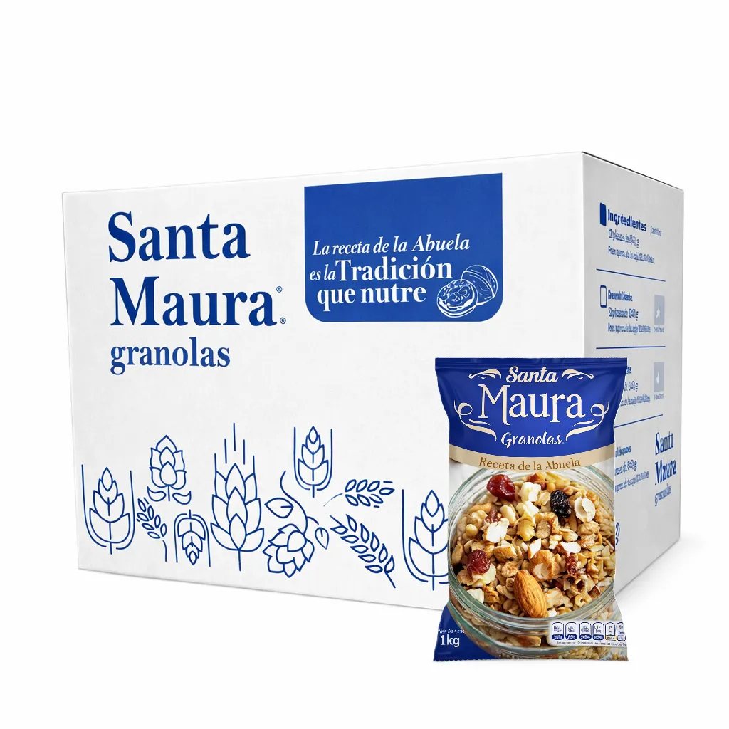 Granola Gourmet | Santa Maura®  | C-CTN 10Kg-12Pack /840GR