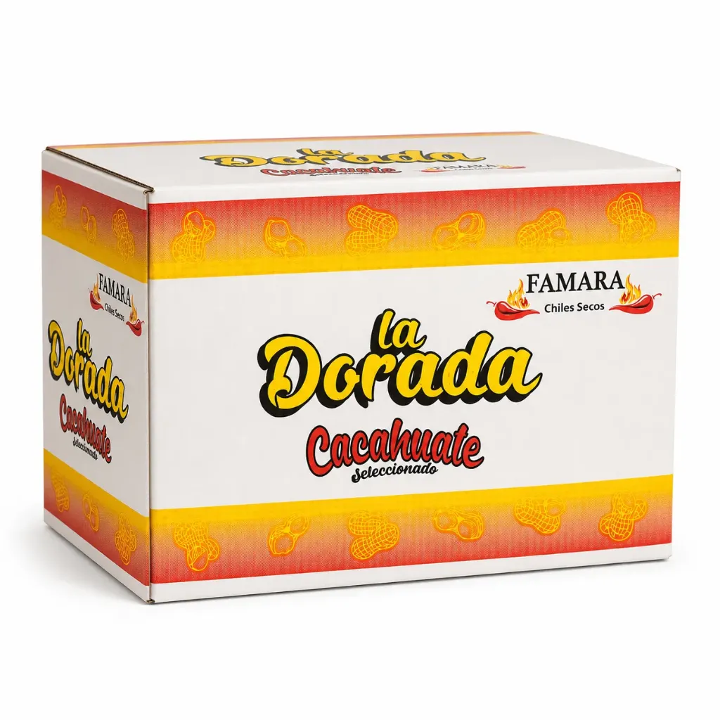 Cacahuate Runner Entero Horneado | La Dorada® | China | C-CTN 12Kg - 12Pack /1KG