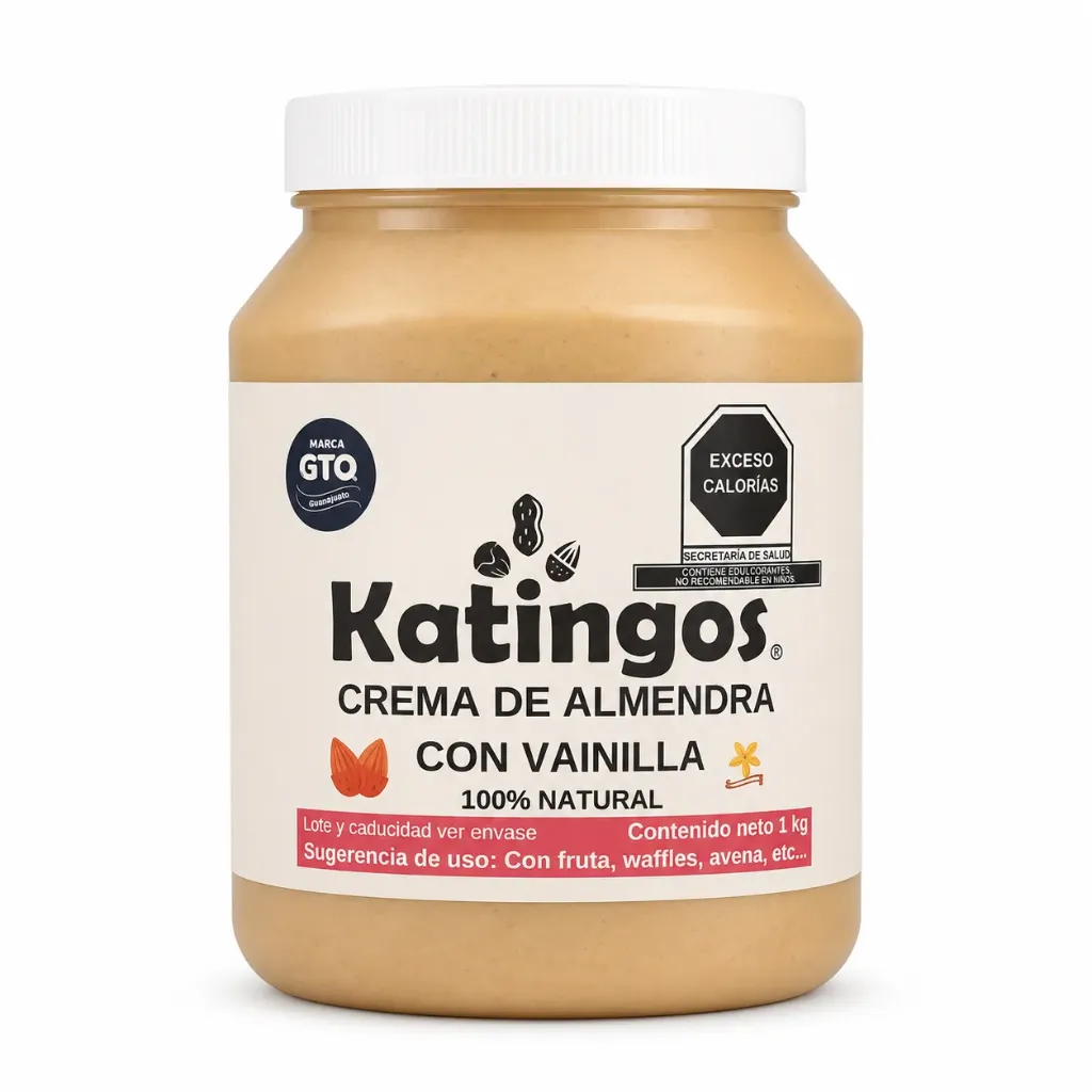 Almond & Vanilla Spread | Katingos® | Guanajuato | CIL 1KG