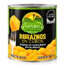 Peach Cubes in Syrup|  Natural Select ® | Chile | CAN 3KG Dren 1.8KG                                                                                    