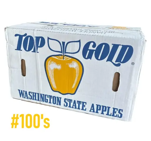 Manzana Golden Delicious | #100's | Top Gold® | Washington | C-CTN±18Kg    